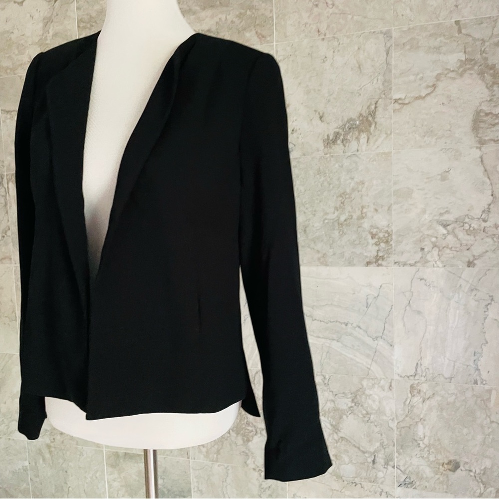 Eileen Fisher Open Front Blazer Jacket - Picture 6 of 8